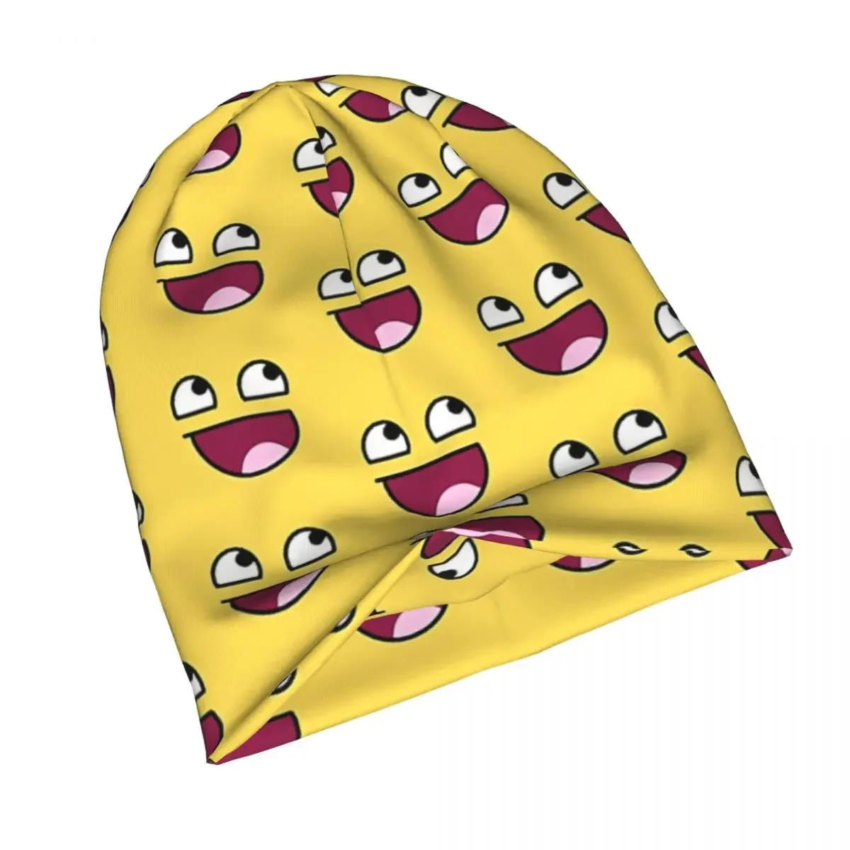 Pepe The Frog Skullies Beanies Caps Awesome Smiley Face Thin Hat Autumn Spring Bonnet Hats Men Women's Hip Hop Ski Cap