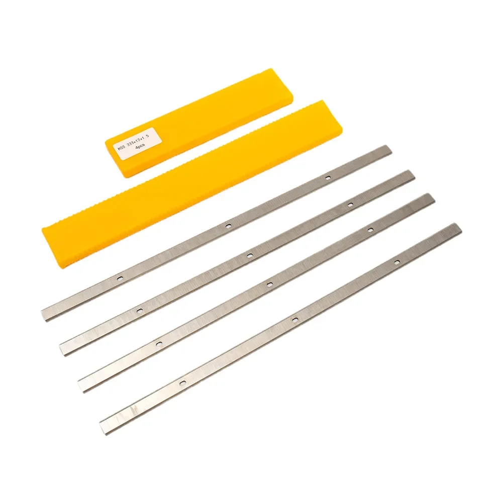 HSS Planer Blade High Speed Steel Tool DH316 DH330 Double For Metabo Kit 13 Inch-1/2 Inch Portable 4 PCS Set 4 Pcs/set 4pcs/kit