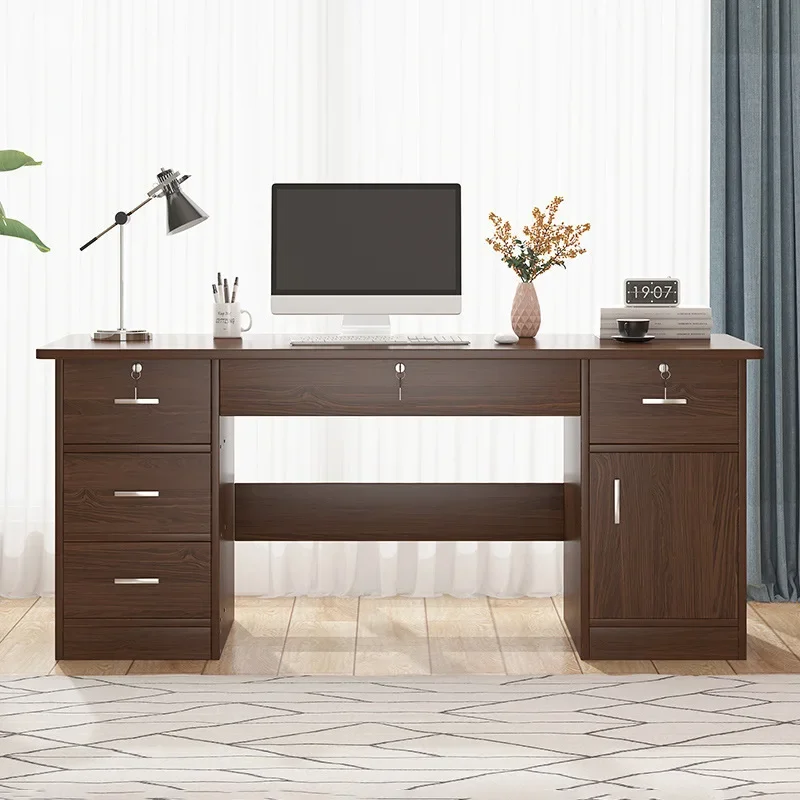 Desk Office Simple Modern Home Student Bedroom Integrated Writing Desk Computer Desktop Table