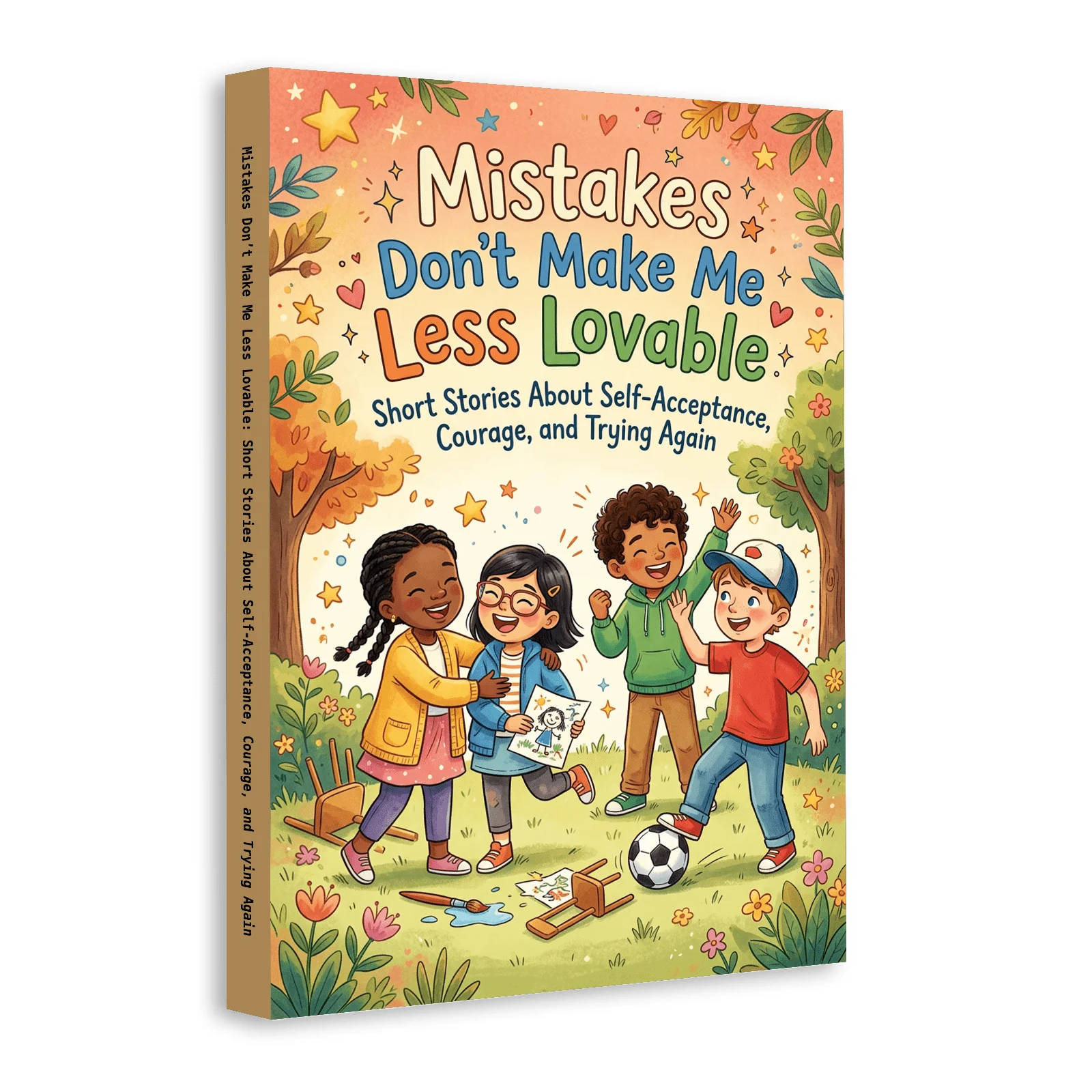 Mistakes Don’t Make Me Less Lovable — Short Stories for Kids About Self-Acceptance, Courage, and Trying Again