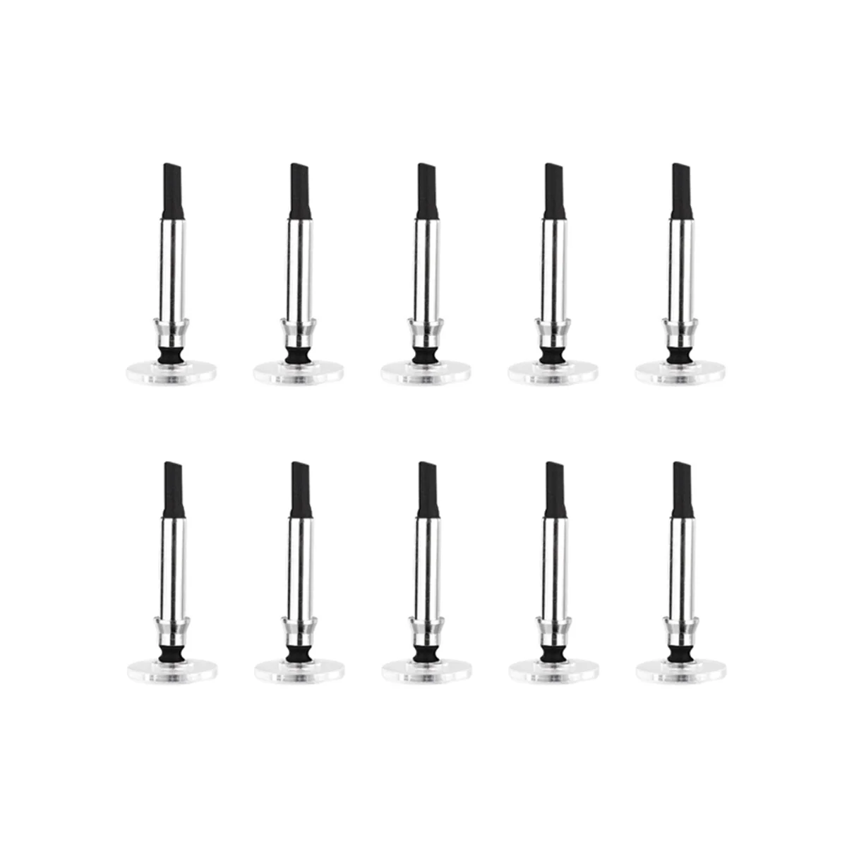 범용 스타일러스 펜, 투명 디스크 정전식 스크린 터치 펜, 교체 팁, 드로잉 필기용 펜촉, 펜슬 헤드, 10 개