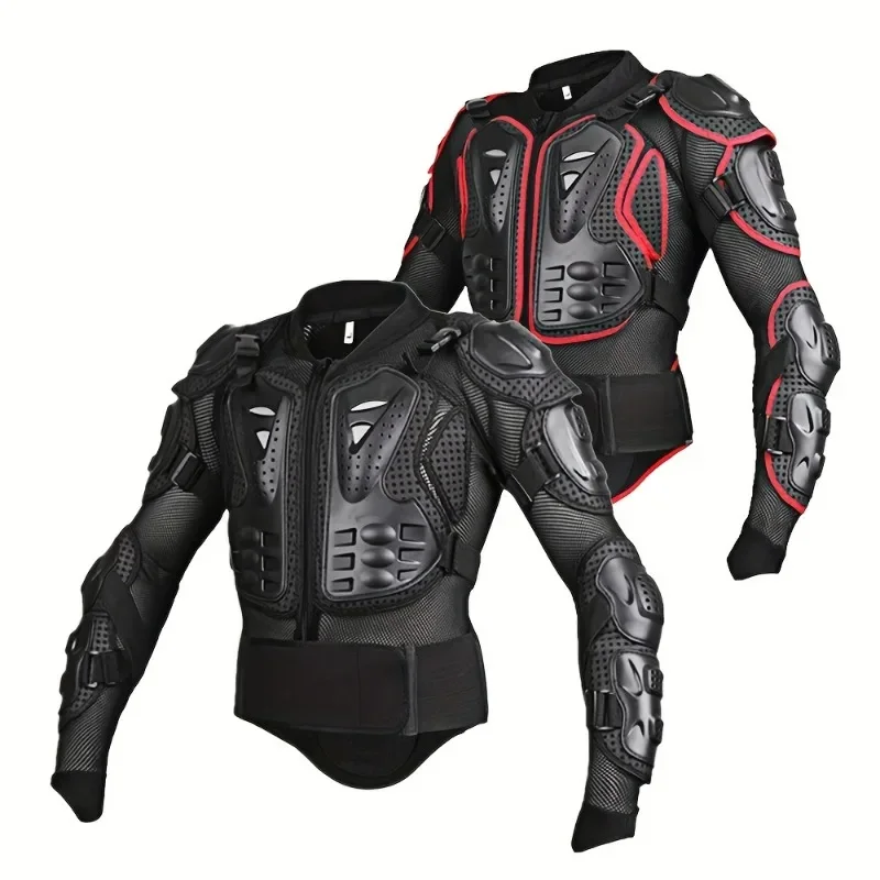 Full Body Protection for Adults: BMX Armor Jacket with Spine and Chest Guard for Safe Riding