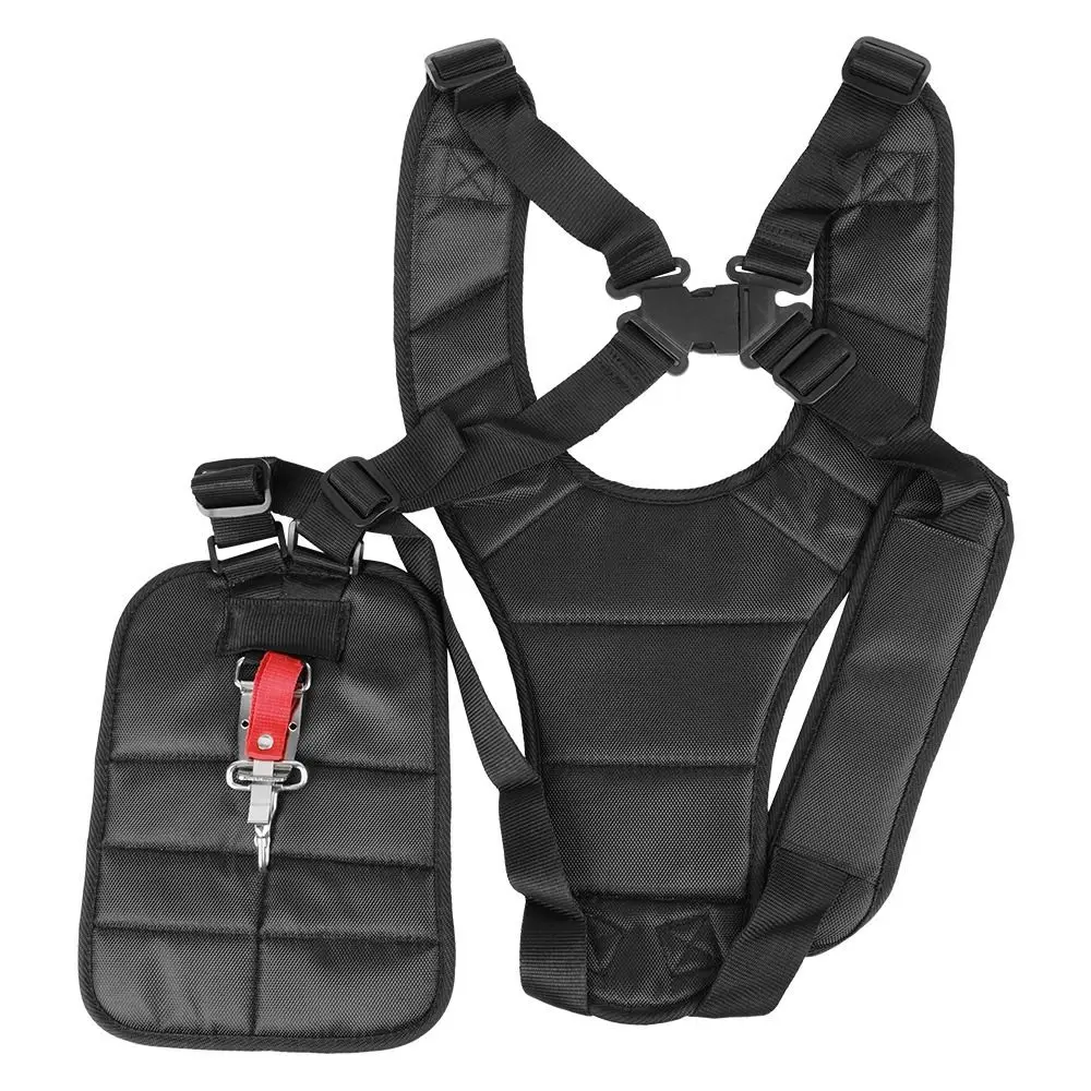 

Lawn Mower Shoulder Adjusted Band Double Trimmer Power Pruner Harness Strap Belt Garden Grass String Tool Straps Strimmers