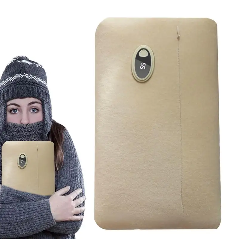 

USB Electric Heated Blanket Hand Heated Blanket Throw Portable Electric Heated Pad Hand Warmer Plush Blanket for Girl Kids Adult