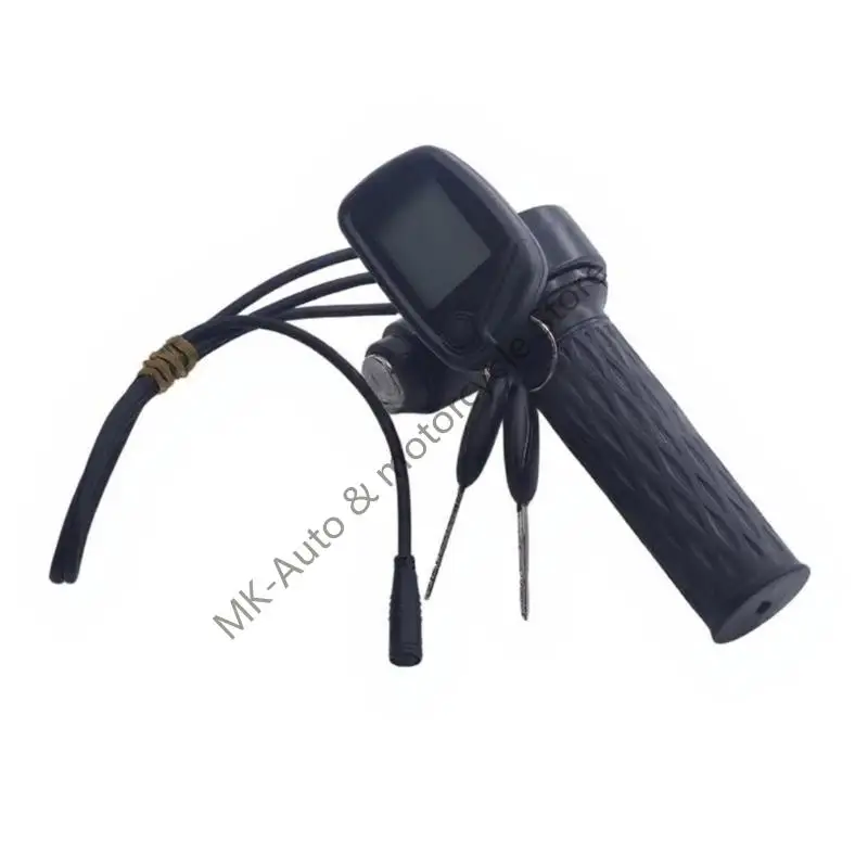 

F62F Global Electric Motorbike Driver Grip Impermeable LCD Display Against Burglary Lock Function