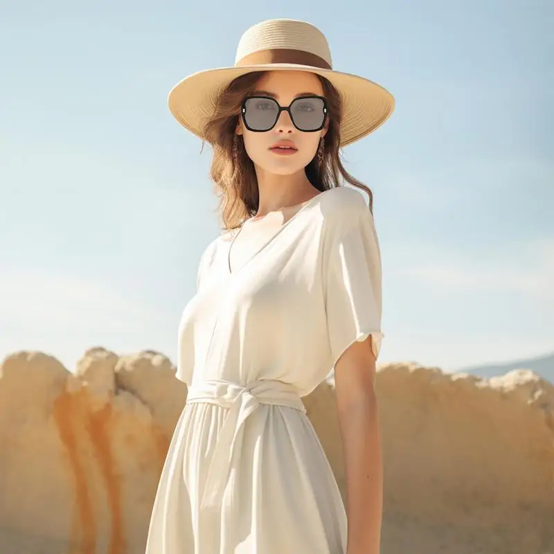 

Sunglasses Women's Trendy Retro Rectangle Sunglasses UV400 Protection Lenses Glasses Fashion Outdoor Sports Activities All-Day