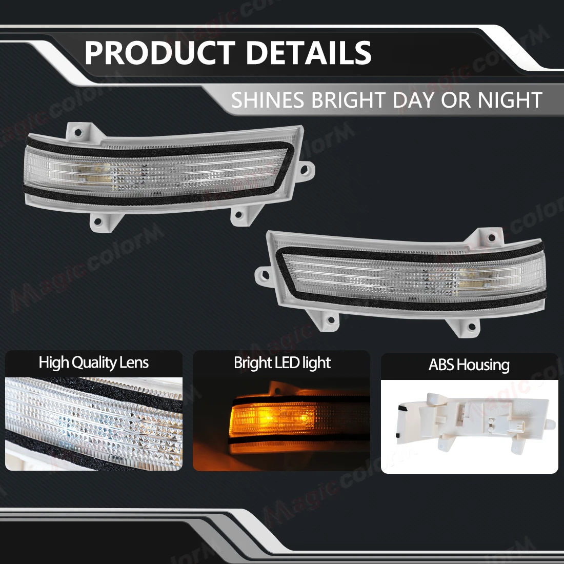 LED مرآة الرؤية الخلفية بدوره - مراجعة Magnifier With Light وسعره