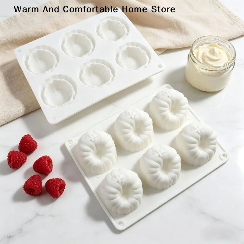 【W】1Pcs Raspberry Fruit Series Cake Silicone Mold Mango Baking Mousse Mould Strawberry French Dessert Mousse Mold