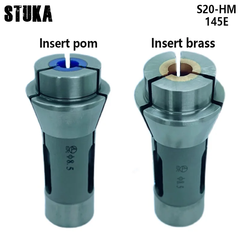 

Tsugami Citizen Star S20-HM 145E TF25 Insert POM Brass Headstock Collet Swiss high precision prevnet damage workpiece