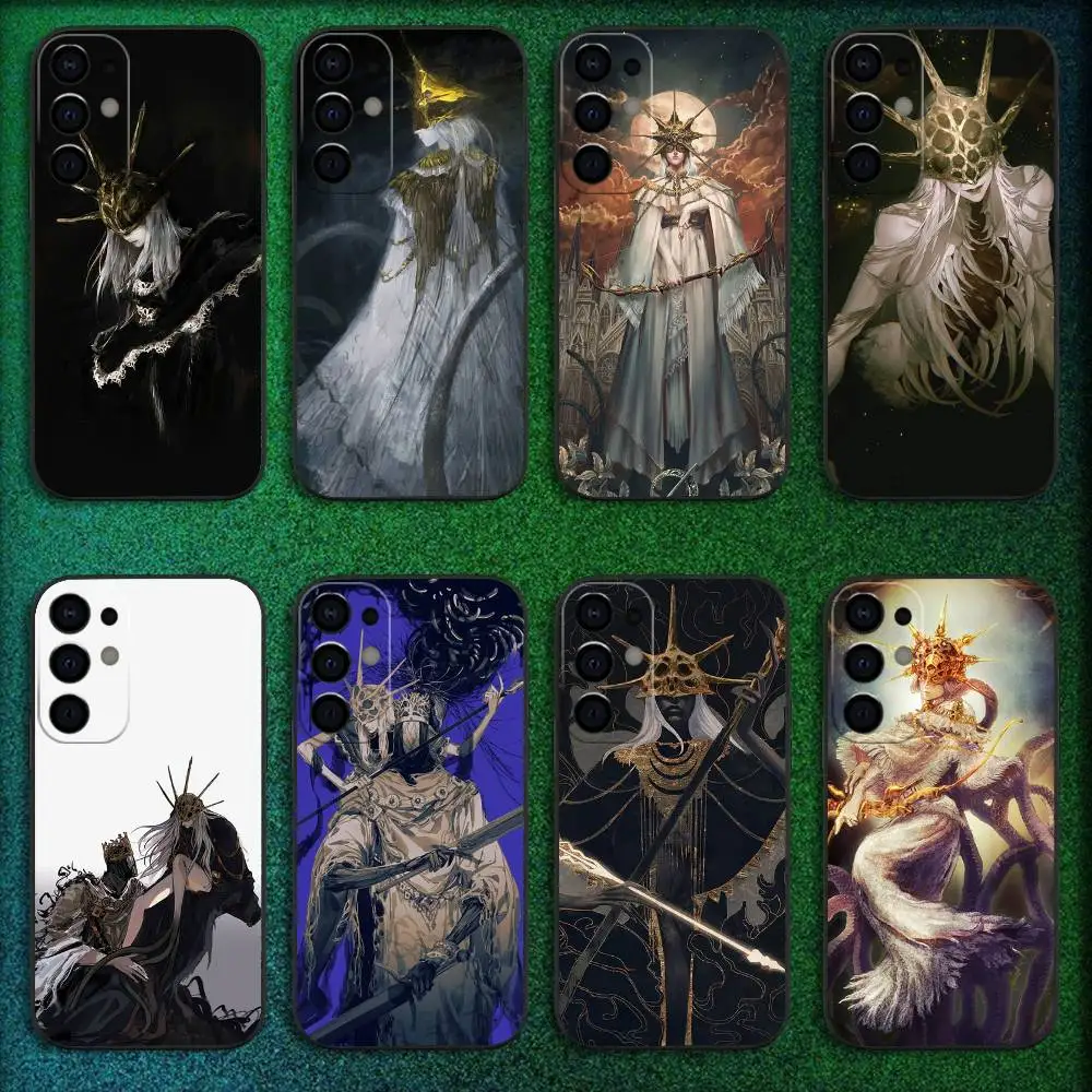 

D-Dark Sun G-Gwyndolin Phone Case For Samsung S25,S24,S21,S22,S23,S30,Ultra,S20,Plus,Fe,Lite,5G Black Cover
