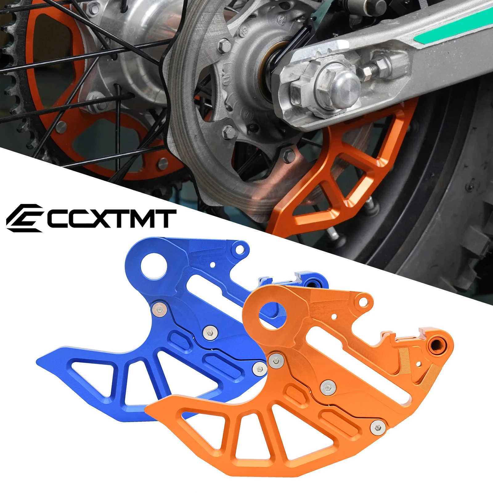 CNC Rear Brake Disc Guard Cover Protector For KTM SX SXF XC XCF EXC 125-530 For GasGas EX MC 125-300 EXF MCF 250-450 2021-2023