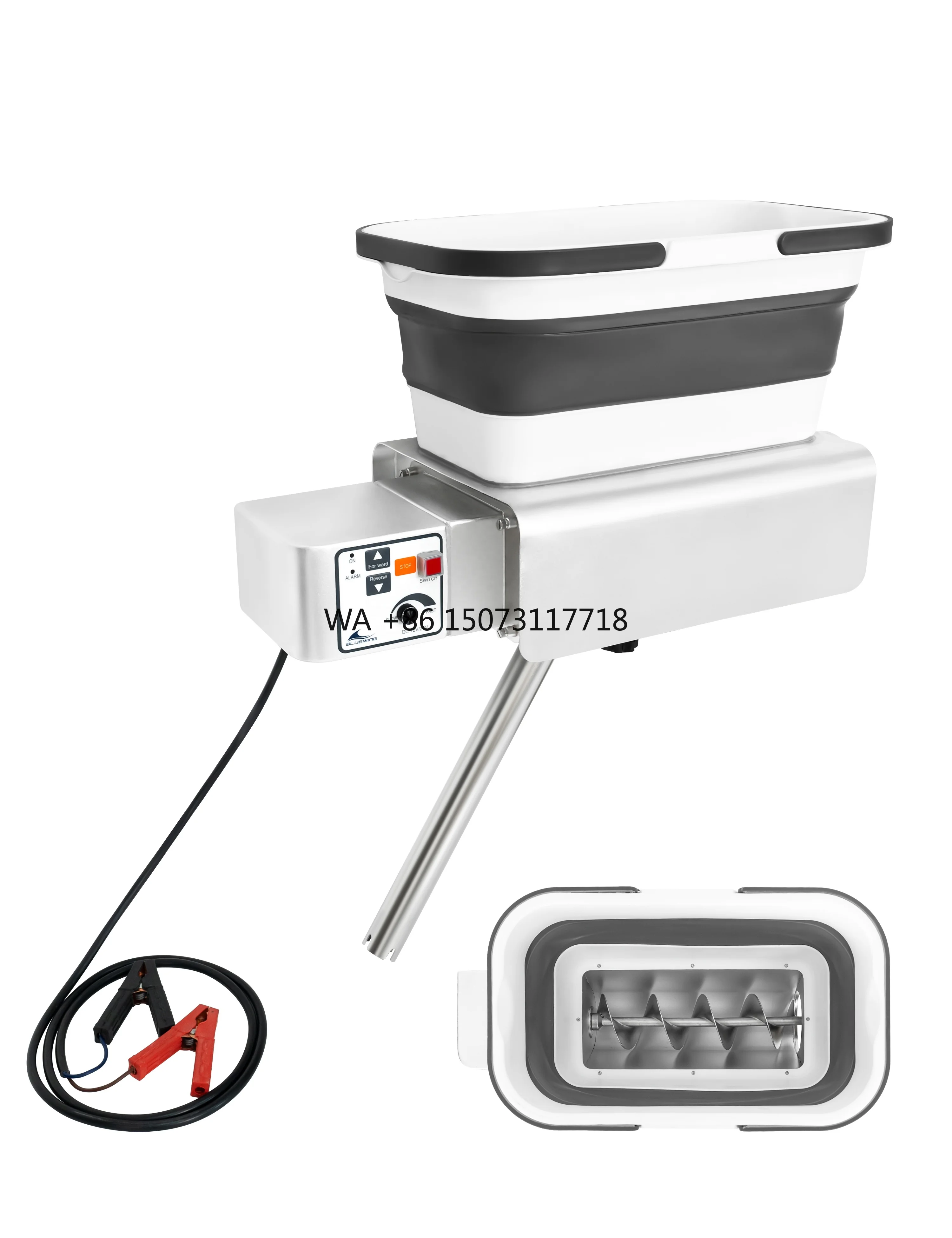 

Foldable Tuna Fishing Chunking Machine Fishing Boat Accessories Tuna Chunking Electric Chuking Machine Fish Auto Chunker