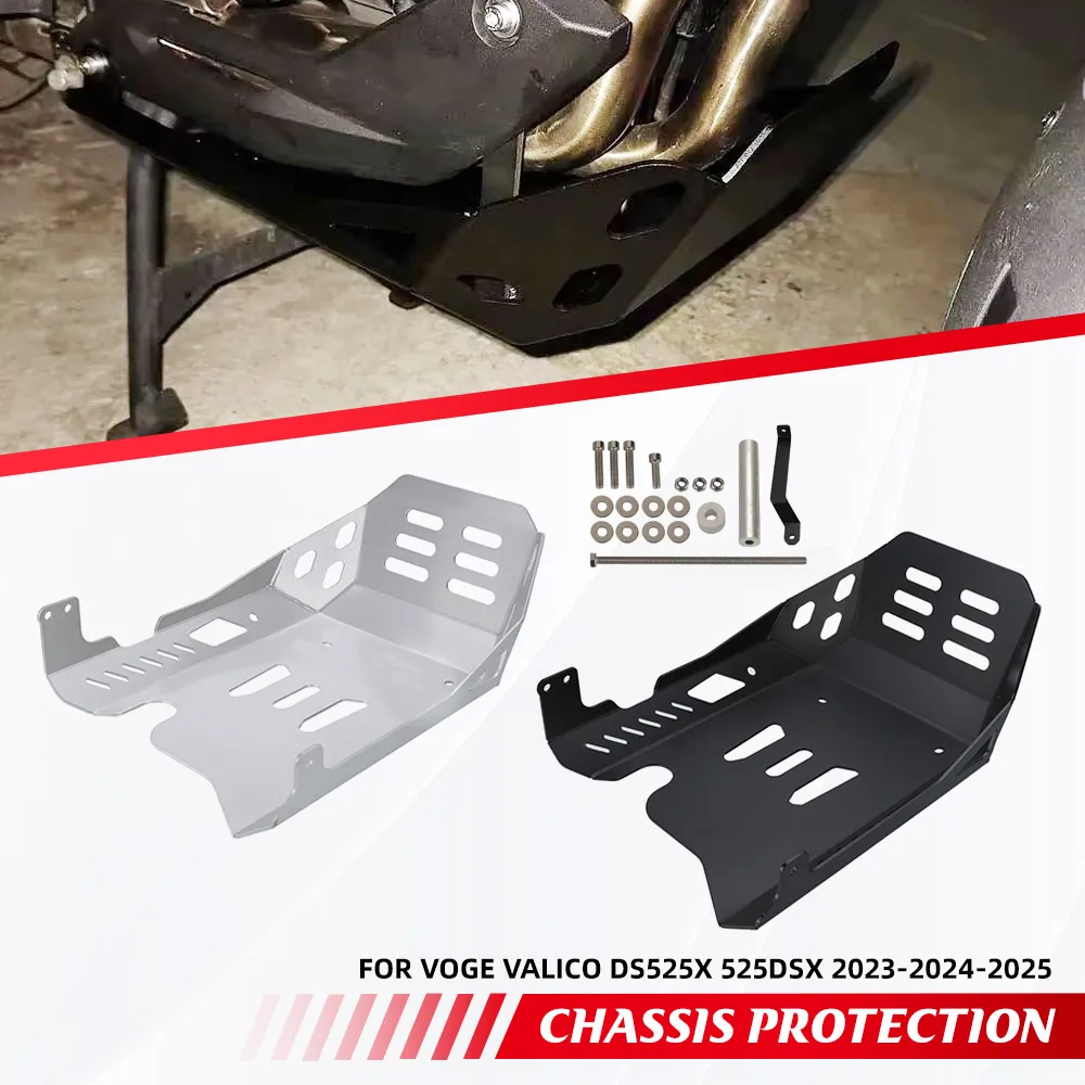 

FOR VOGE Valico DS525X 525DSX 2023-2024-2025 Motorcycle Engine Cover Skid Plate Bash Frame Belly Pan Sump Guard Protector