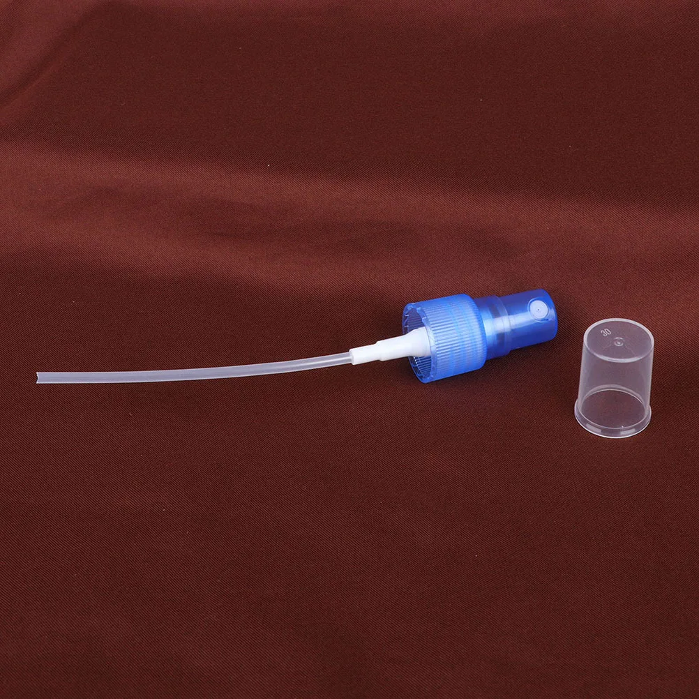 20 個プレミアム素材ミストスプレーヘッドポータブル旅行家庭用耐久性のあるコンパクトデザイン使いやすい口径 24 ミリメートルランダムカラー