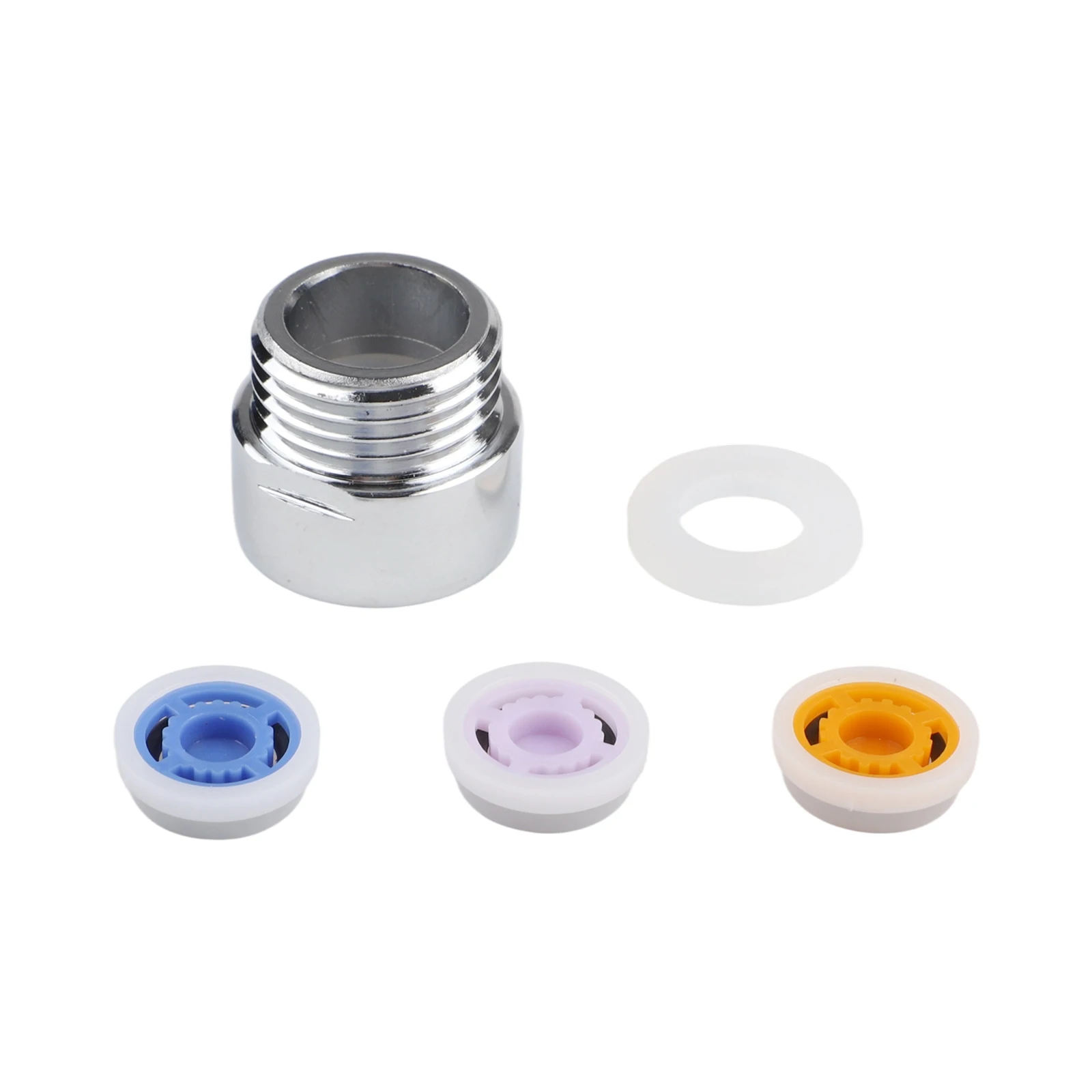 1/2 Inch Shower Accessories Limiter Set Parts Reducer Replacement Shower Flow Water Saving 6 Chrome Brass Hose Restrictor