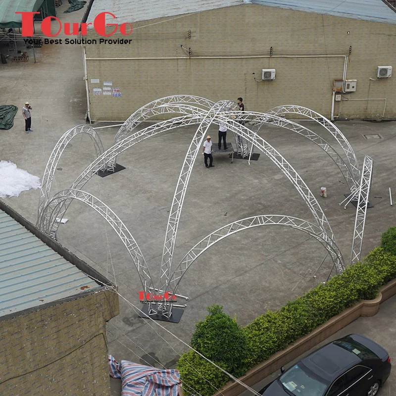 

Tourgo Aluminum Lighting Stage Exhibition Truss for Rental