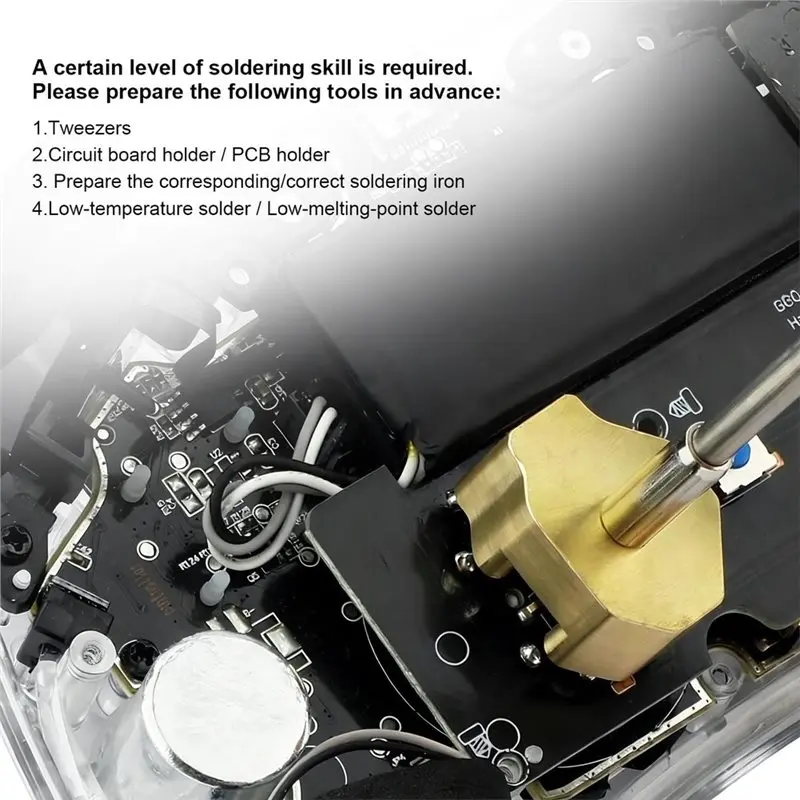 Joystick Soldering Iron Tip With C245 Rapid Hearting Replacement Tip For Game Controller Joystick, P5,P4, Xbo Series X/S
