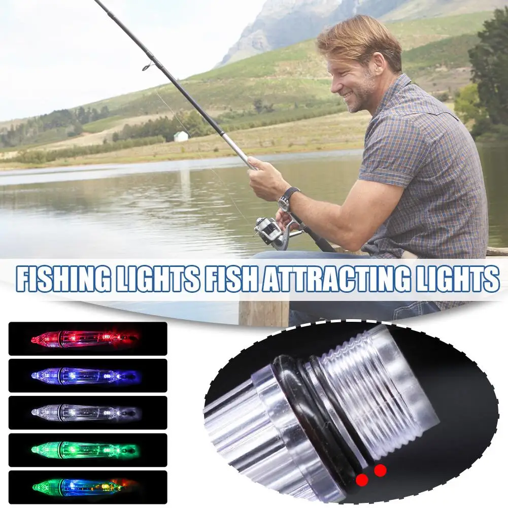 Fish Attracting LED Light 2 Modes Sea Fishing Freshwater Universal Water Squid Pike Perch Deep Attracting Light Fish Ect N0V6