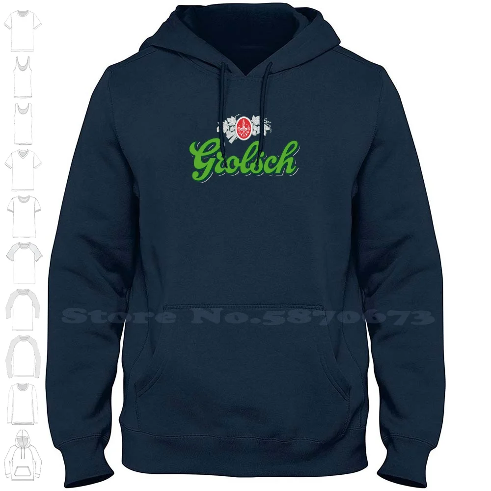 Grolsch Logo High-quality 100% Cotton Hoodie New Graphic Sweatshirt