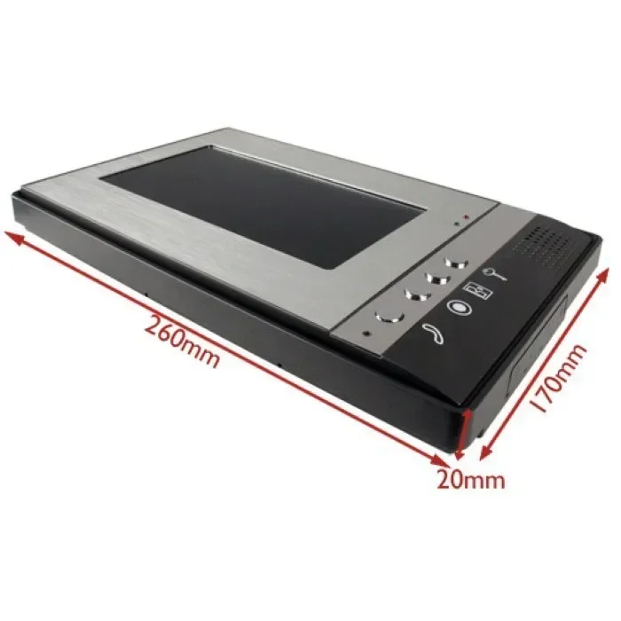 high definition Color Video Door Phone Intercom System with Night vision Waterproof Camera