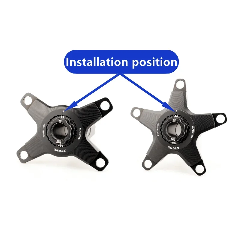 Stone Chainring for Rotor To 110BCD Adapter Spider Converter for Kapic Aldhu Vegast Hawk Raptor Inpower 4Arm 5 Arm Bolt Crank