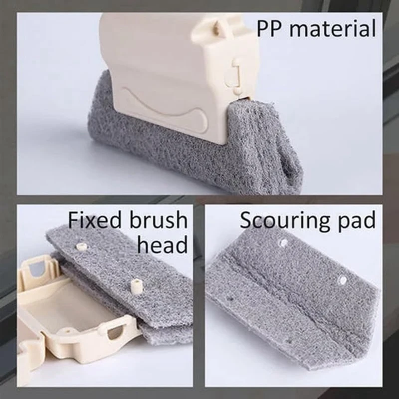 Window Groove Cleaning Brush, Magic Window Track Cleaner, Window Sill Cleaning Tool, Window Track Cleaning Tool image 3