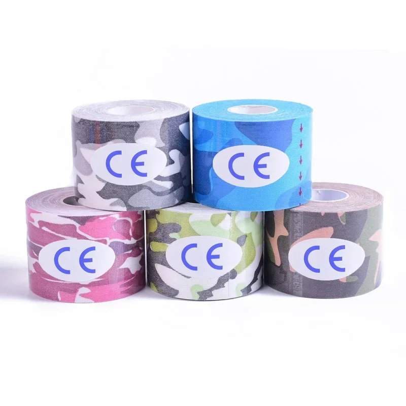 Sports Kinesiology Elastic Athletic Tape Supporter Muscle Pain Relief Waterproof Stickers Bandage For Family