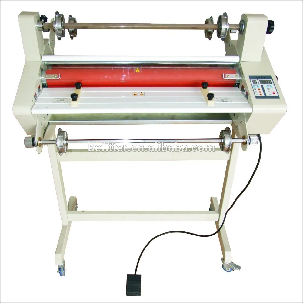FM-650 Electric Automatic Desktop Thermal Film Hot Roll Laminating Machine For Paper Lamination A3/A4 Hot/Cold Laminator