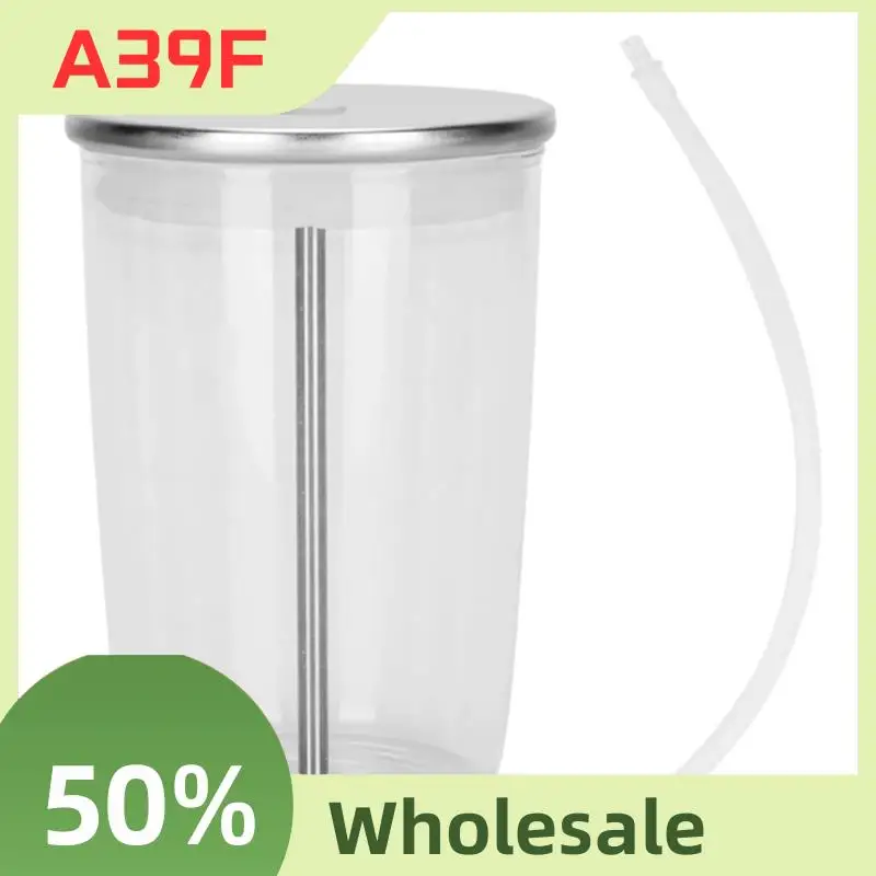 Tapa A39F para accesorios de cafetera Yourui Jura, olla de taza de leche de vidrio y espumador de leche HP3/1/2 para modelos ENA