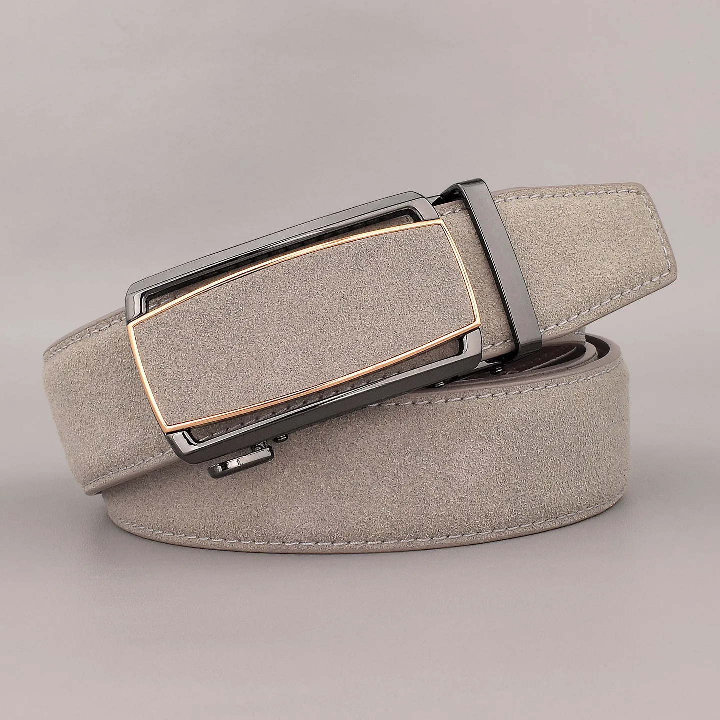 Automatic Buckle designer belts Green High Quality men genuine leather fashion luxury famous brand younht casual ceinture homme