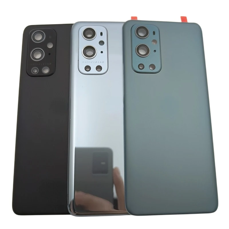 

For Oneplus 9 Pro Battery Cover Glass Panel Rear Door Housing Case With Camera Lens Replace For Oneplus 9Pro Back Cover