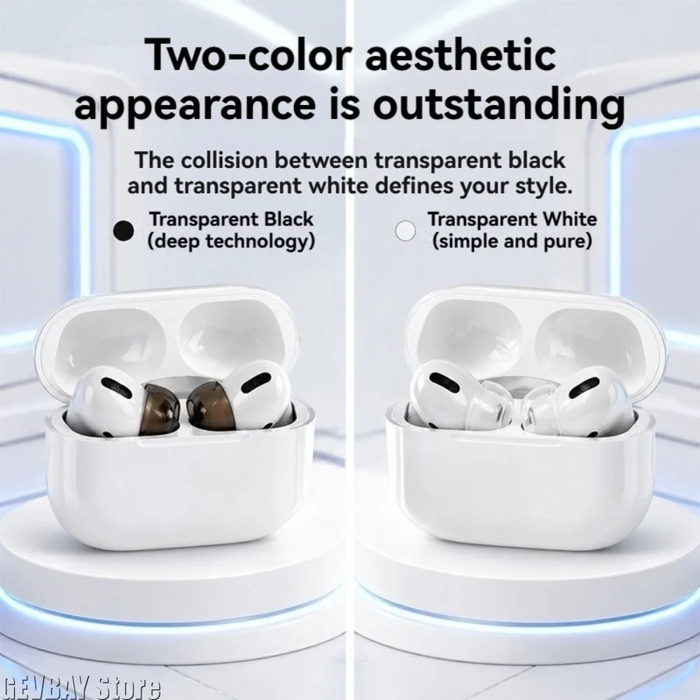 Liquid Silicone Ear Tips for Huawei Freebuds Pro 5/Pro 4/Pro 3/Pro 2 in Ear Anti Slip Silicone Filter Earbuds Ear Caps EarPlugs image 3