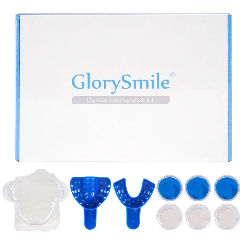 3 Sets Lab Impressions Materials Whitening Teeth Kit Professionals Lab Impressions Putty Silicone Materials