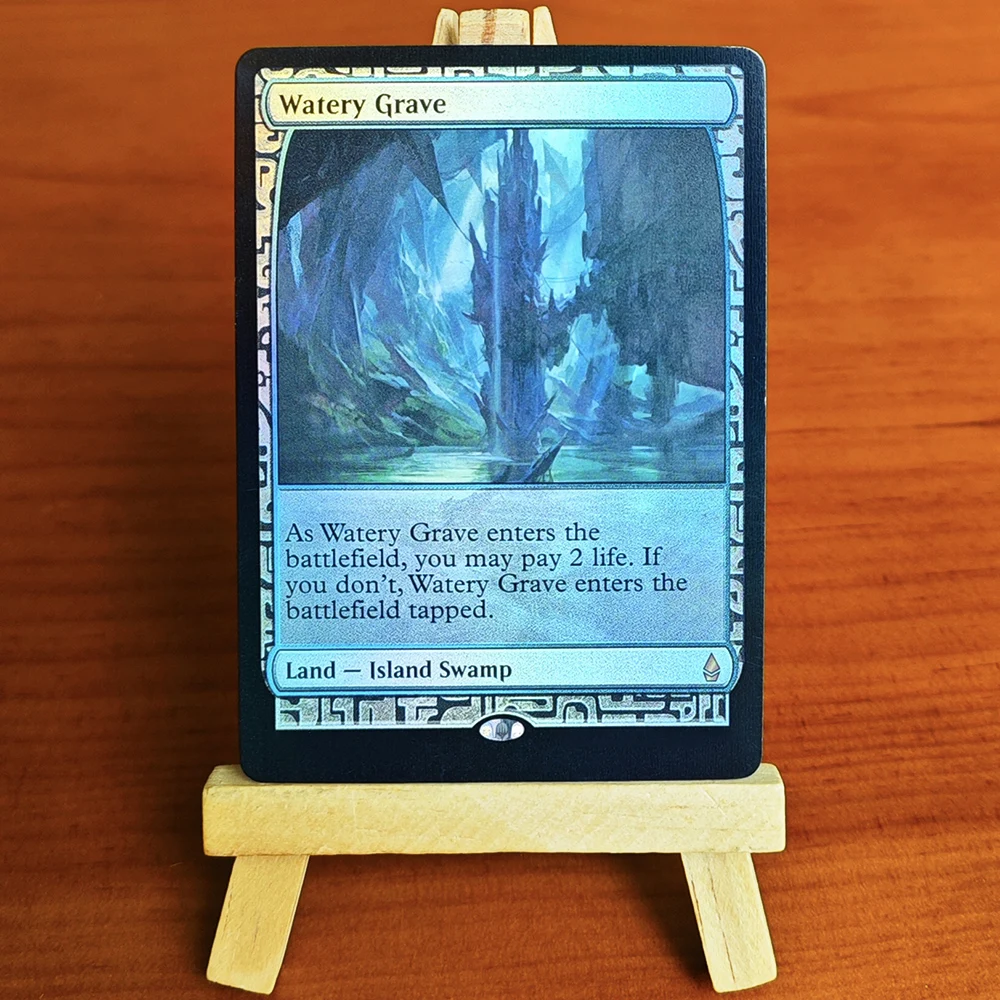 Blood Crypt/Watery Grave/Steam Vents/Polluted Delta/Flooded Strand-TCG Rare Exclusive Foil Game Cards Gather for Home Play - view 3
