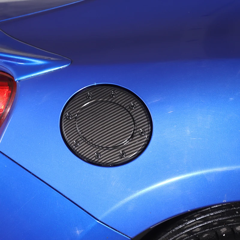 

Fit For Subaru BRZ Toyota 86 GT86 2012-2020 ABS Carbon Fiber Fuel Tank Cap Decorative Sticker Car Accessories