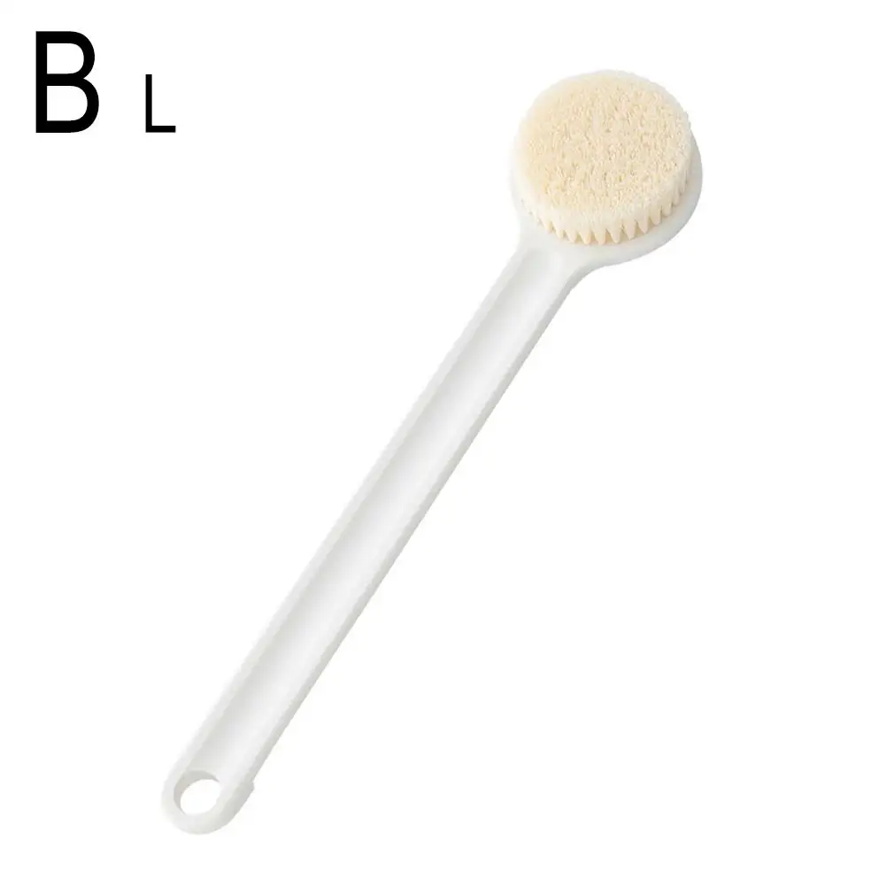 Brosse de bain à poils longs et doux, éponge agrandie, outil de douche à récurer, livres de dos, livres, expansive, Q5G3