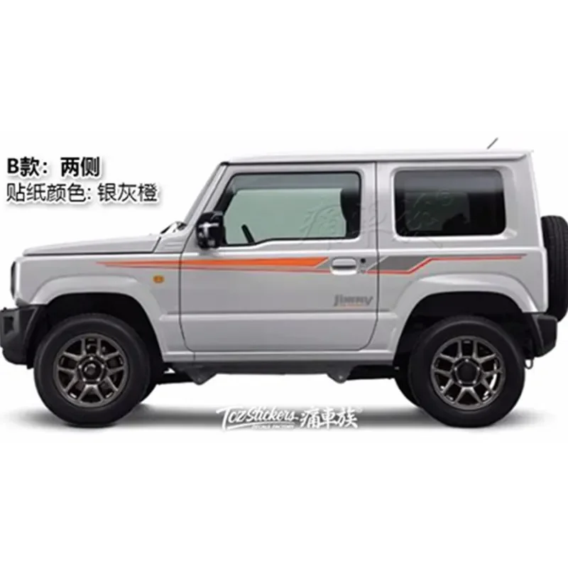 

Car Sticker FOR Suzuki Jimny 2008-2022 Body Custom Personality Decoration Fashion Vinyl Both Sides Decal Accessories