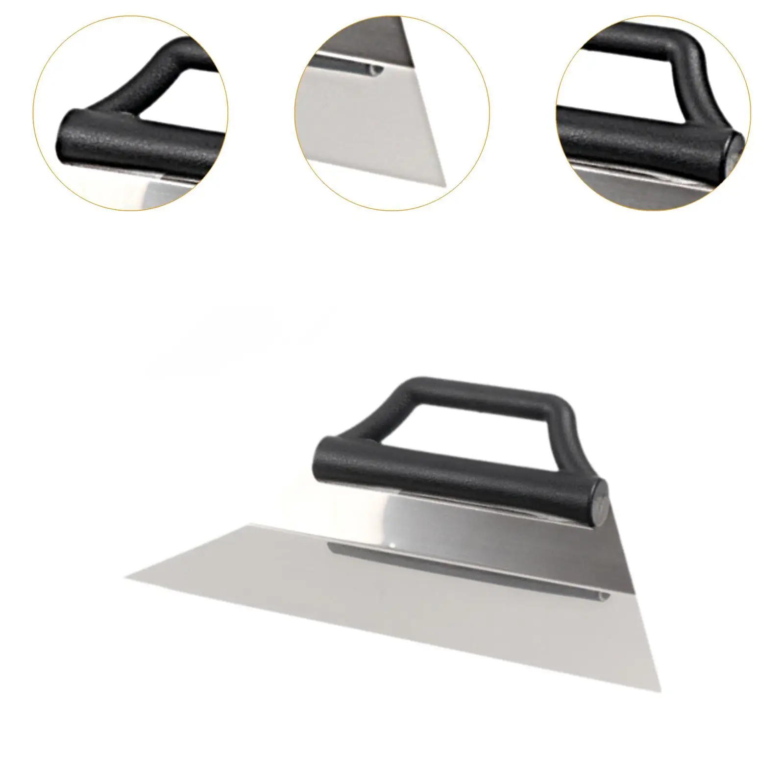 Автомобильный оттенок, стальной скребок, изогнутый практичный инструмент для виниловой пленки, легкий скребок для пленки для грузовиков, защитная пленка для краски