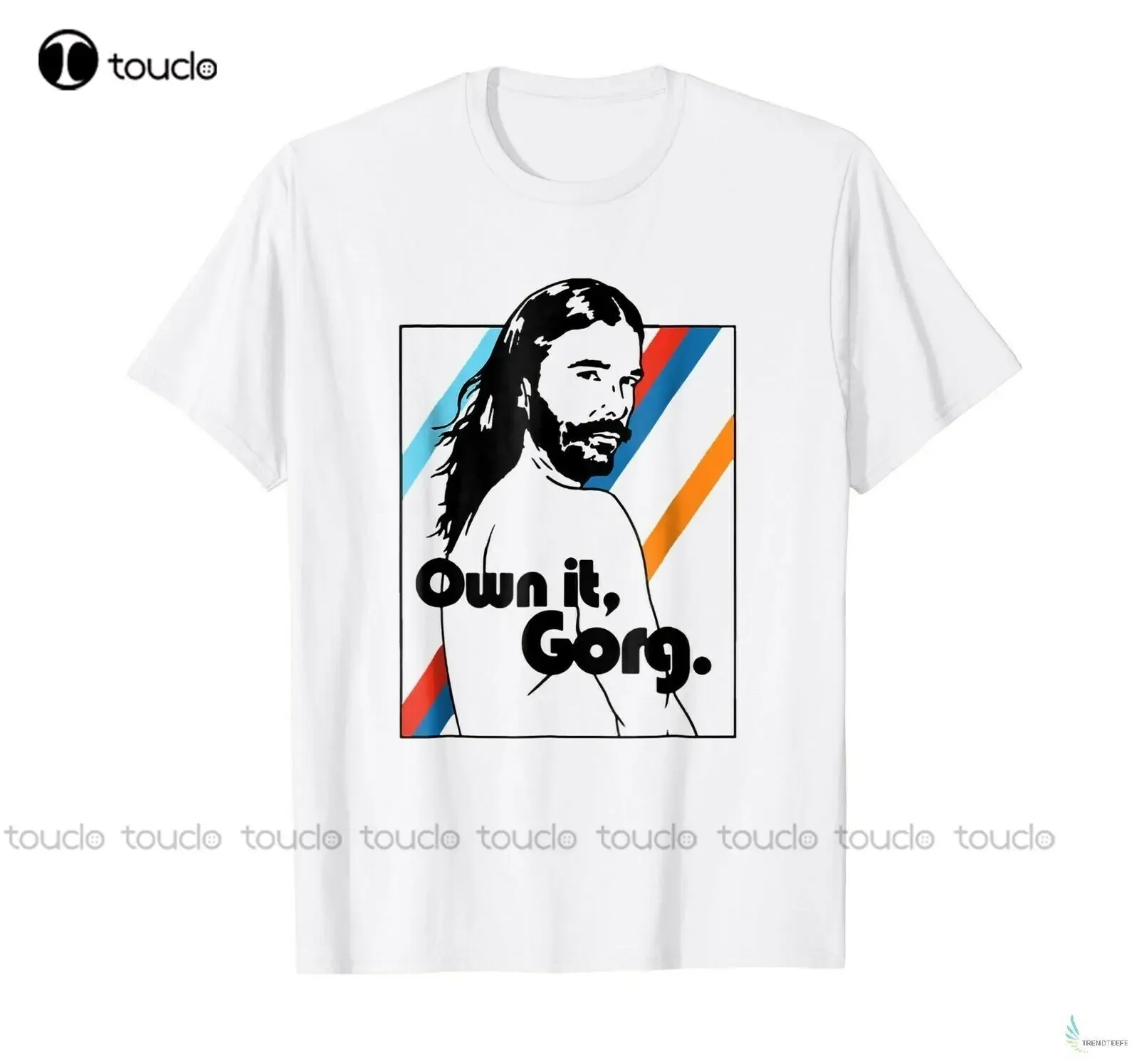 New Own It Gorg Jonathan Van Ness Us Hairdresser Mens T-Shirt White Cotton Tee Tshirt Fashion Tshirt Summer New Popular Tshirt