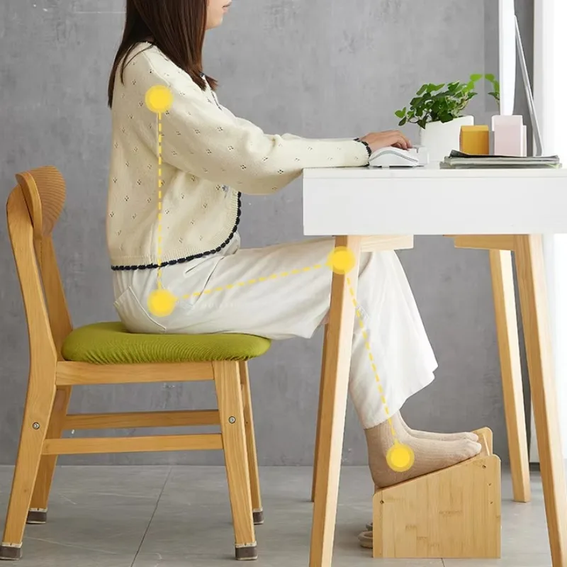 Adjustable Ergonomic Office Footrest Comfortable Under-Desk Leg Rest Multi-Use Sofa Footrest Stool
