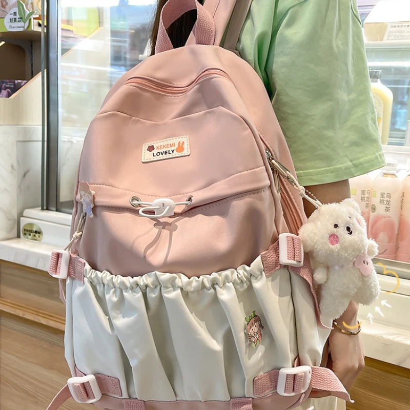 

Schoolbag girl junior high school cute young girl summer little fresh girl three to five and six grade primary school backpack