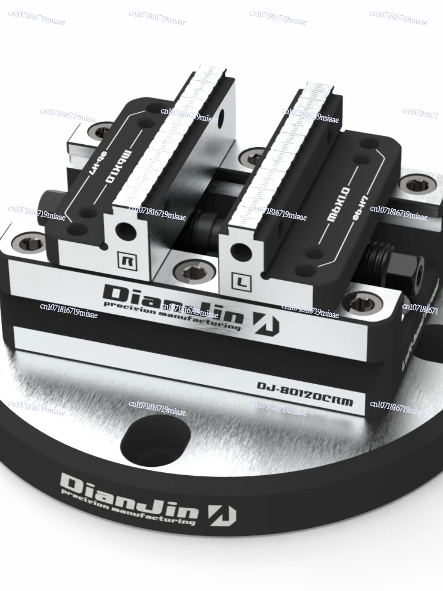 DJ-6080H 70100H Four-Five-Axis Fixture Self-centering Vise Positive and Negative Quick Clamping 2-8 Inches Self Centering Vise
