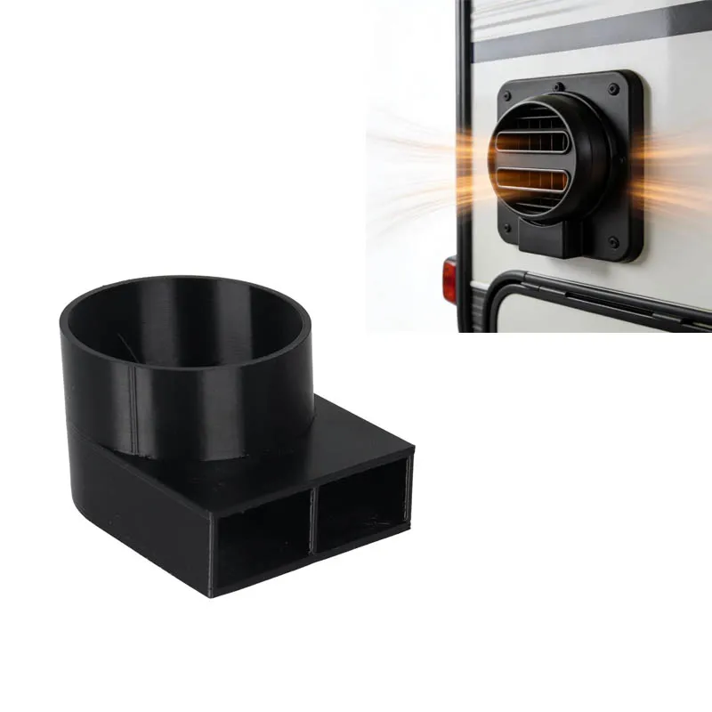 New Car Heater Air Vents Outlet Air Deflector Fit for Truma Heater Air Guidance Heater Duct Pipe Joiner Connector Useful