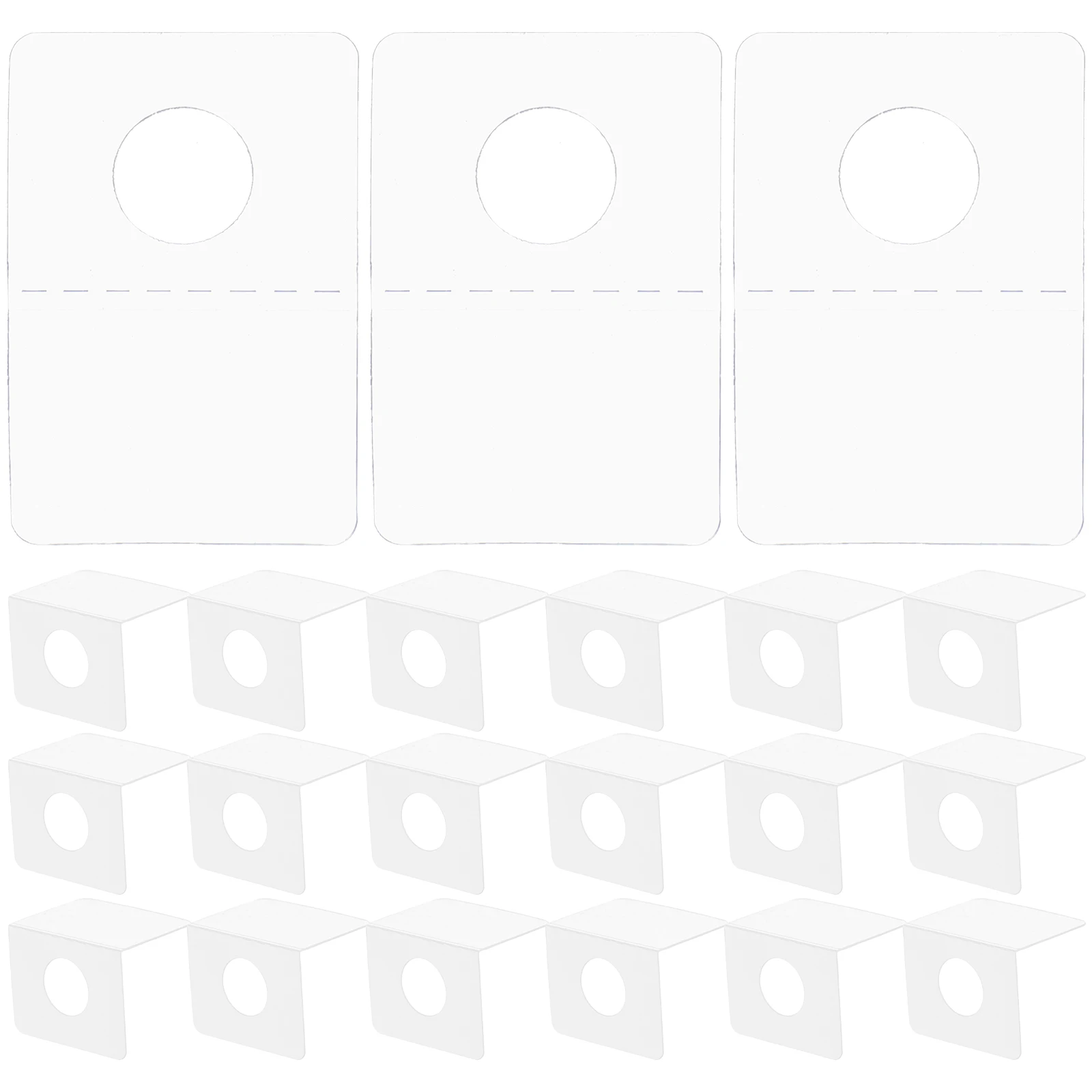 

Self Adhesive Hook Hang Tabs for Retail Transparent Sticky Picture Hanger Clear Hangers