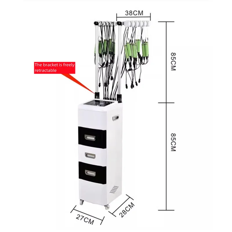 Hair Salon Double Screen Magic Smart Perm Machine Hot Ironing Machine Digital Ab Group 24V Barbershop Ceramic Machine