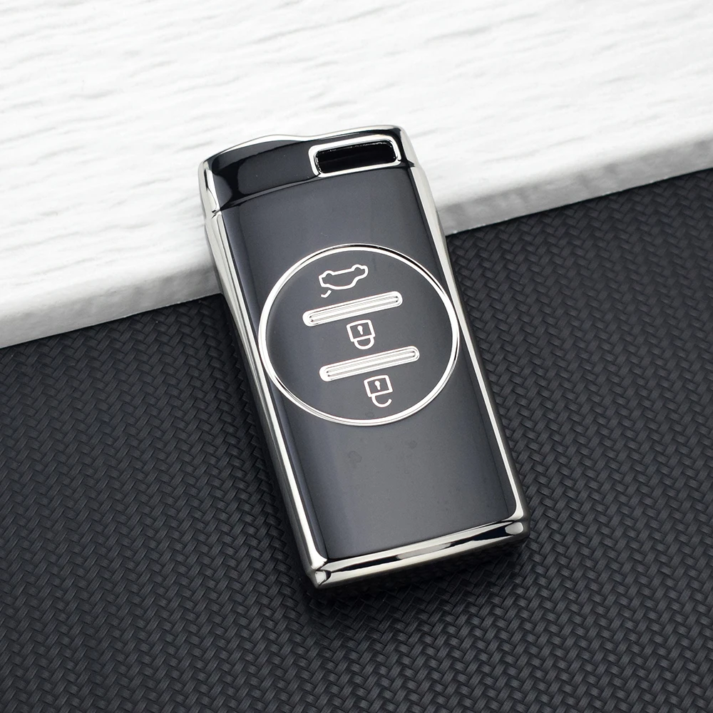 TPU Car Remote Key Case Cover for Chery Tiggo 7 Pro 8 Pro Exeed Tiggo 2 3x Arrizo 5 Pro Gx 5x EQ7 Shell Fob Auto Accessories