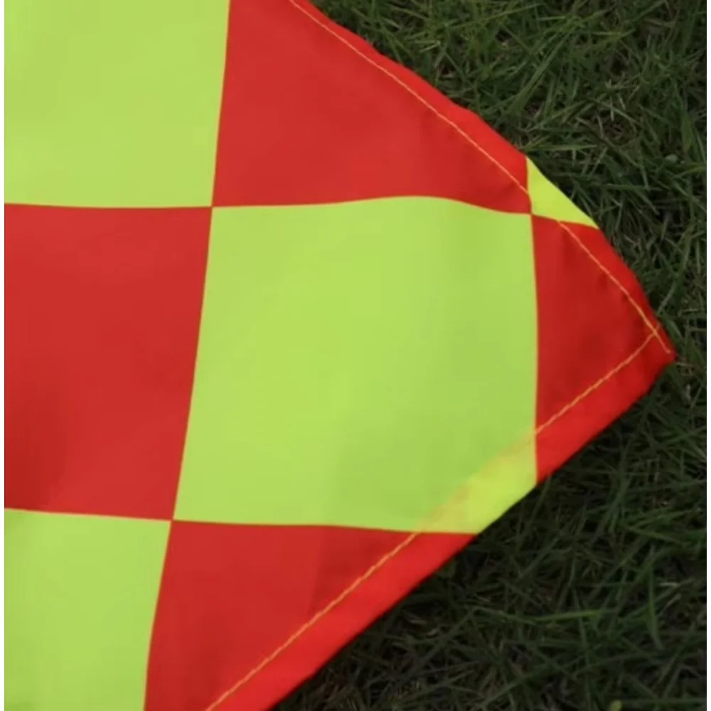 1/2pcs Soccer referee flag Fair Play Sports match Football Linesman flags  Referee equipment linesman flag soccer