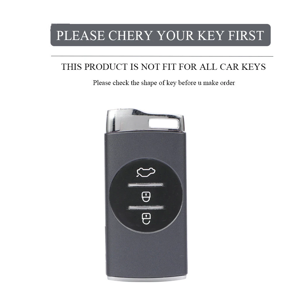 TPU Car Key Case Cover For Chery Tiggo 7 pro 8 Pro Exeed Tiggo 2 3x Arrizo 5 Pro Gx 5x EQ7 2021 Key Chain Accessories