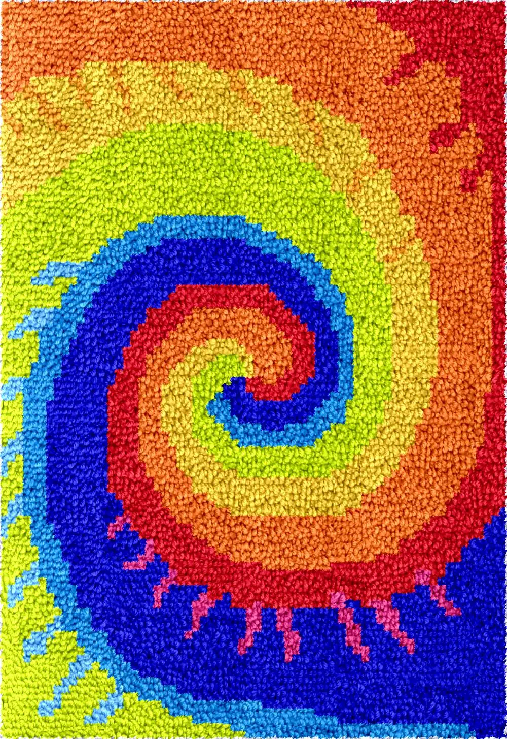 

Радужный большой набор ковриков с крючками «сделай сам» для взрослых, хобби, гобелен, ремесло с принтом, украшение для дома, ковер, вышивка