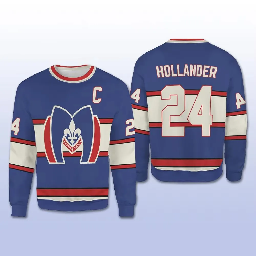 Heated Rivalry Metros Ice Hockey Jersey Sweatshirt Hollander Hunter TV Fan Cosplay Clothing Romance Fashion Streetwear Pullover